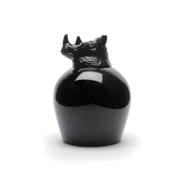 Animal Wine Glass - Rhino